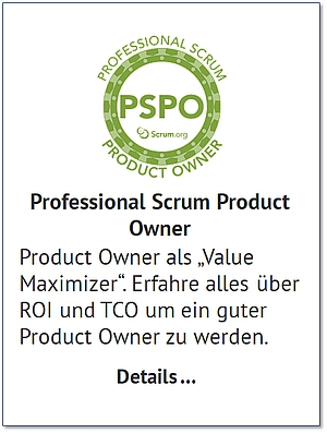 Scrum Product Owner als Value Maximizer. Erfahre alles über ROI und TCO um ein guter Scrum Product Owner zu werden